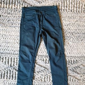 Levi Turquoise Pants - 30x30